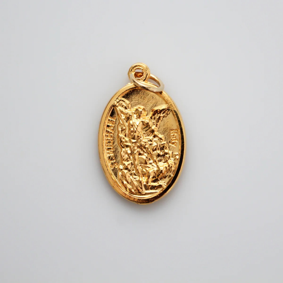 St. Michael Gold-Plated Medal