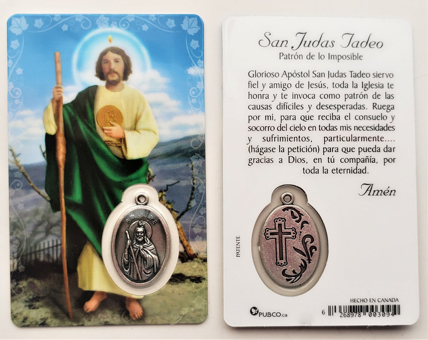 San Judas Jadeo Tarjeta de&nbsp;oración