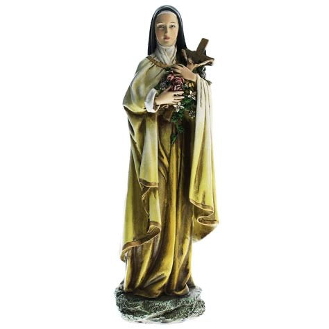 10" St. Thérèse of Lisieux Desktop Statue – Renaissance Collection