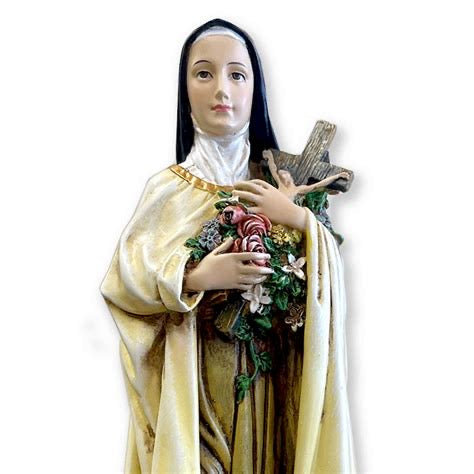 10" St. Thérèse of Lisieux Desktop Statue – Renaissance Collection