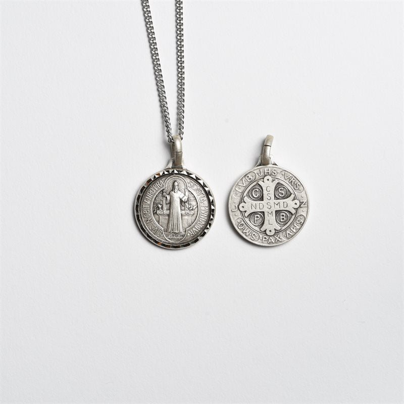 St. Benedict Medal with 18" chain