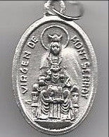 Virgen de Montserrat  Medal - Discount Catholic Store