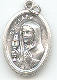 St. Clare  Medal - Discount Catholic Store