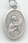 St. Lucy  Medal - Discount Catholic Store