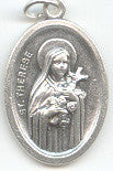 St. Therese, Little Flower  Medal - Discount Catholic Store