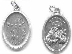 St. Francis of Assisi  Medal - Praying  Medal - Discount Catholic Store