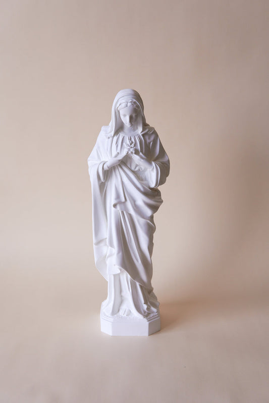 Immaculate Heart of Mary Outdoor 24" Statue