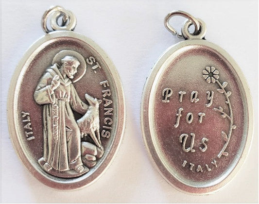 St. Francis of Assisi with Wolf Medal