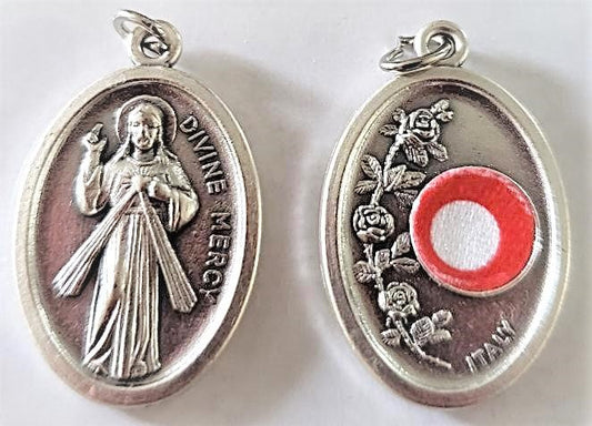 Divine Mercy Third Class Relic Medal